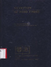 Nutrition of pound fishes