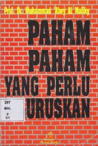 Paham- paham yang perlu di luruskan