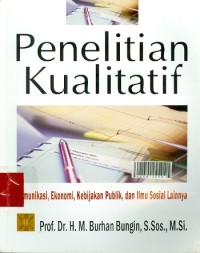 Metode penelitian kualitatif, komunikasi, ekonomi, kebijakan dan ilmu sosial