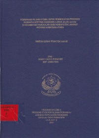 Pembinaan Pelaku Utama Untuk Peningkatan Produksi Budidaya Cangkang Lunak (Scylla seratta) Di Kecamatan Pangkalan Susu Kabupaten Langkat Provinsi Sumatera Utara