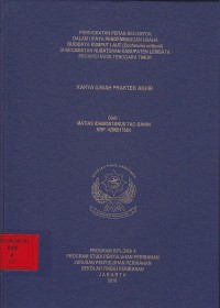 Peningkatan Peran Kelompok Dalam Upaya Pengembangan Usaha Budidaya Rumput Laut (Eucheuma cottonii) Di Kecamatan Nubatukan Kabupaten Lembata Provinsi Nusa Tenggara Timur