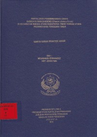 Penyuluhan Pengembangan Usaha Budidaya Ikan Bandeng (Chanos chanos Forks) Di Kecamatan Insana Utara Kabupaten Timor Tengah Utara Provinsi Nusa Tenggara Timur