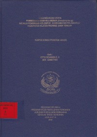 Pengembangan Usaha Pembesaran Ikan Nila Merah (Oreochromis sp) Melalui Pembinaan Kelompok Di Kecamatan Polanharjo Kabupaten Klaten Provinsi Jawa Tengah