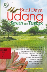 Budidaya udang di sawah dan tambak