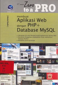 From zero to pro. Membuat aplikasi web dengan php + database MySQL