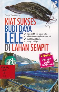 Kiat sukses budi daya lele di lahan sempit : 2 bulan panen lele konsumsi