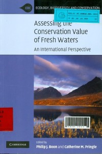 Assessing the conservation value of fresh waters