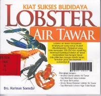 Kiat sukses budidaya lobster air tawar