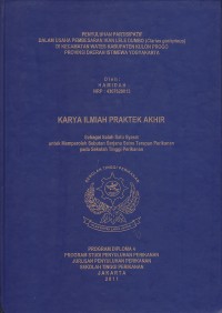Penyuluhan Partisipatif dalam usaha pembesaran ikan lele dumbo (clarias gariepinus) dikecamatan wates kabupaten kulon progo provinsi daerah istimewa yogyakarta