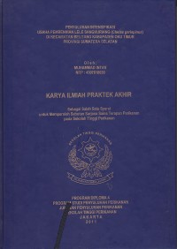 Penyuluhan intensifikasi usaha pembenihan lele sangkuriang (clarias gariepinus) dikecamatan belitang kabupaten oku timur provinsi sumatera selatan