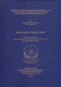 Pembinaan kelompok dan rancangan pengembangan usaha pembesaran ikan lele dumbo dikecamatan gandus kota palembang provinsi sumatera selatan