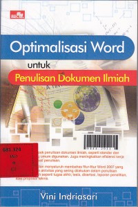 Optimalisasi word untuk penulisan dokumen ilmiah