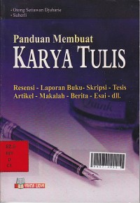 Panduan membuat karya tulis