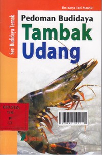 Pedoman budidaya tambak udang