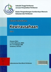 Diktat perkuliahan kewirausahaan jilid 1