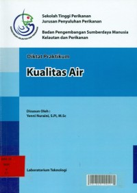 Diktat praktikum kualitas air