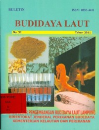 Buletin budidaya laut