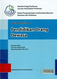 Diktat perkuliahan pendidikan orang dewasa