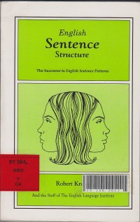 English sentence structure : the successor to english sentence pattens