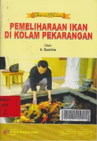 Pemeliharaan ikan di kolam pekarangan