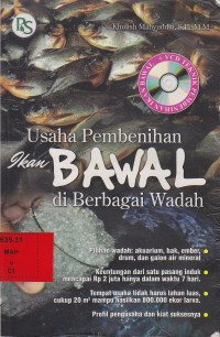 Usaha pembenihan ikan bawal di berbagai wadah