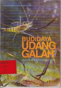 Budidaya udang galah : sistem monokultur