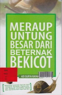 Meraup untung besar dari beternak bekicot