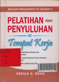 Pelatihan dan penyuluhan di tempat kerja