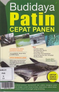 Budidaya patin cepat panen