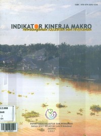 Indikator kinerja makro : pembangunan kelautan dan perikanan