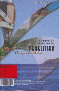 Kumpulan hasil-hasil penelitian pascapanen perikanan