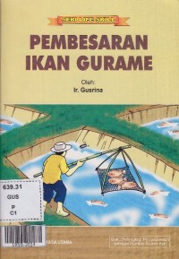 Pembesaran ikan gurame