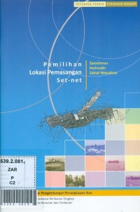 Pemilihan lokasi pemasangan Set - net