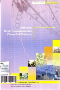 Alat bantu mesin penangkapan ikan (fishing deck machinery)