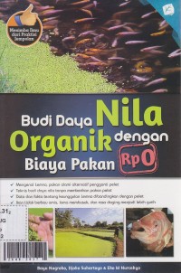 Budi daya nila organik dengan biaya pakan Rp 0