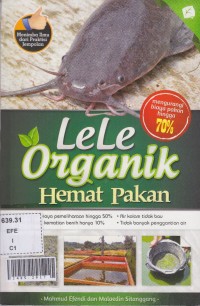 Lele organik hemat pakan