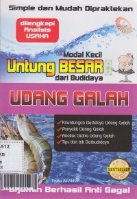 Modal kecil untung besar dari budidaya udang galah