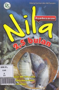 Pembesaran nila 2,5 bulan