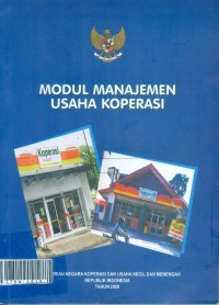 Modul manajemen usaha koperasi