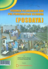 Pedoman pelaksanaan KKN pos pemberdayaan keluarga (POSDAYA)