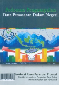 Pedoman pengumpulan data pemasaran dalam negeri