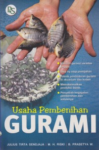 Usaha pembenihan gurami