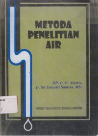 Metode penelitian air