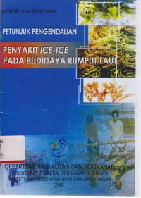 Penyakit Ice-Ice Pada Budidaya Rumput Laut