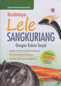 Budidaya lele sangkuring dengan kolam terpal