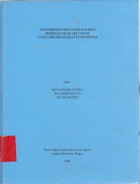 Anatomi dan histologi banding beberapa ikan air tawar yang dibudidayakan di Indonesia / Sri Lestari Angka ing Mokoginto; Helmi Hamid