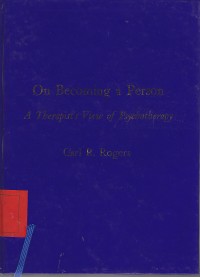 On Becoming a Person A Therapist's View of Psychotherapy