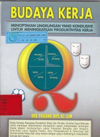 Budaya kerja menciptakan lingkungan yang kondusive untuk meningkatkan produktifitas kerja / Triguno