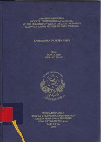 Pengembangan Usaha Budidaya Lobster Mutiara Melalui Kegiatan Penyuluhan di Kec. Soropia Kab. Konawe Prop. Sulawesi Tenggara