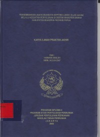 Pengembangan Usaha Budidaya Kepiting Lunak Melalui Kegiatan Penyuluhan di Distrik Waropen Bawah Kab. Waropen Prop. Papua